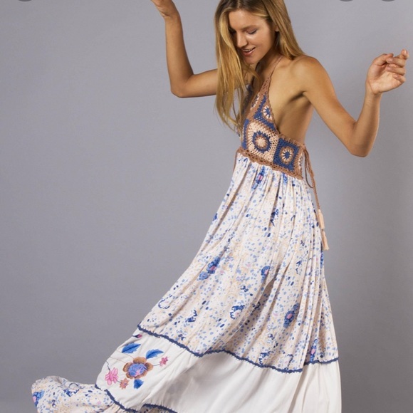 Fillyboo | Kiss Chasey Maxi Crocheted Dress - Picture 4 of 13